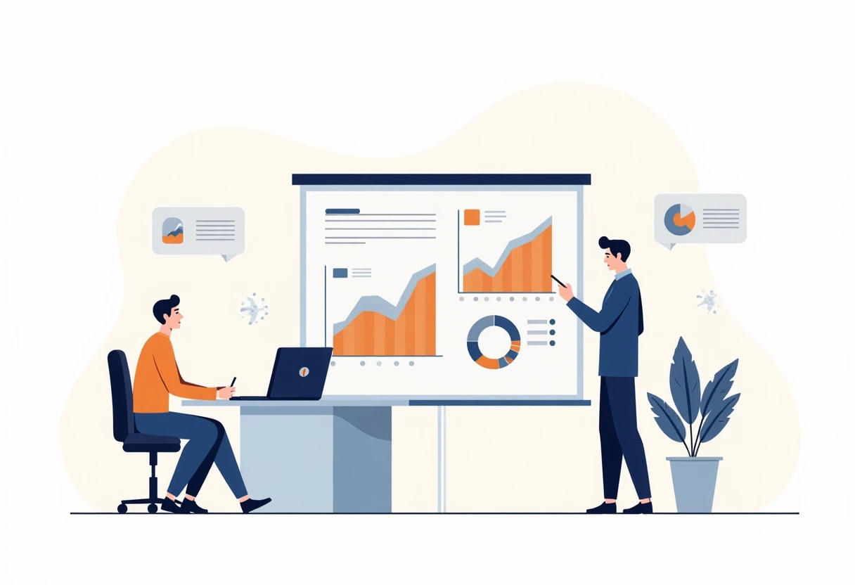 Illustration d'un ingénieur logiciel au travail