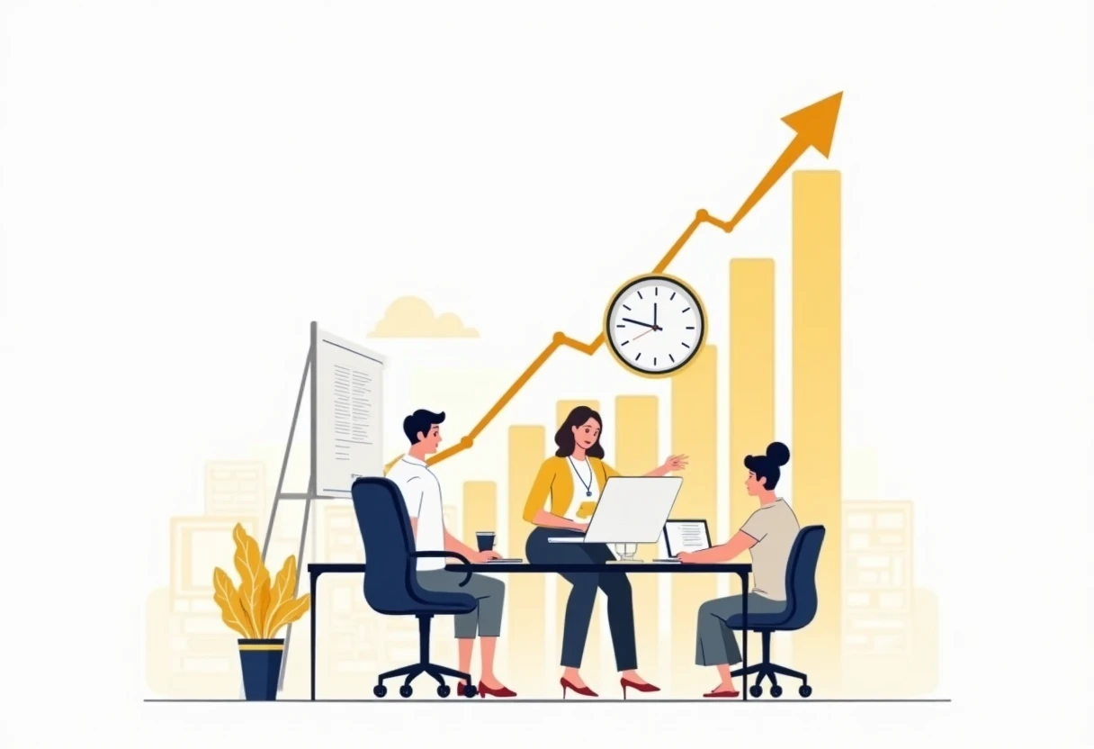 Scrivania di un manager di progetto