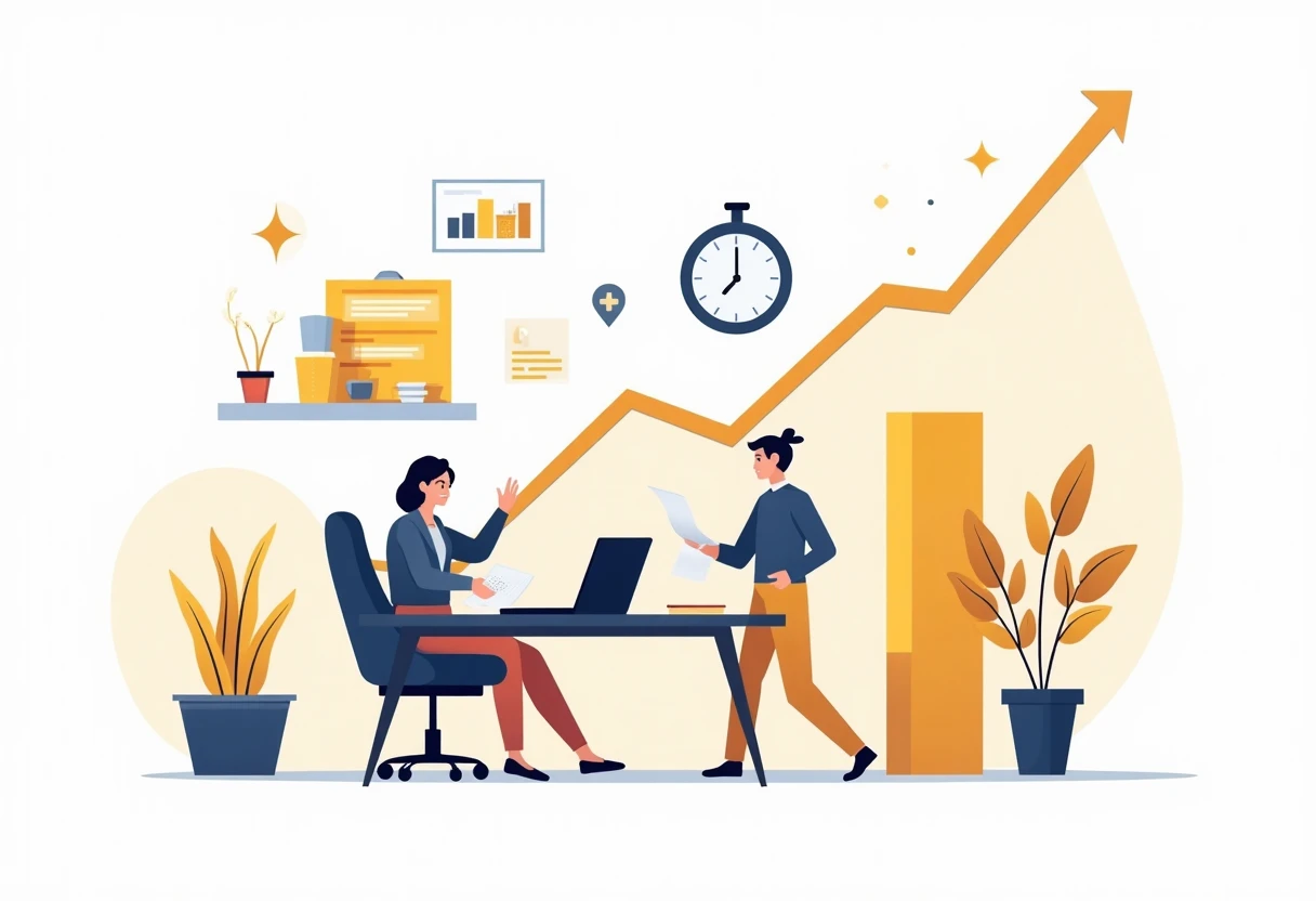 Ambiente di lavoro in ufficio